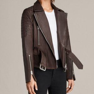 ALLSAINTS | Bryden Leather Biker Jacket